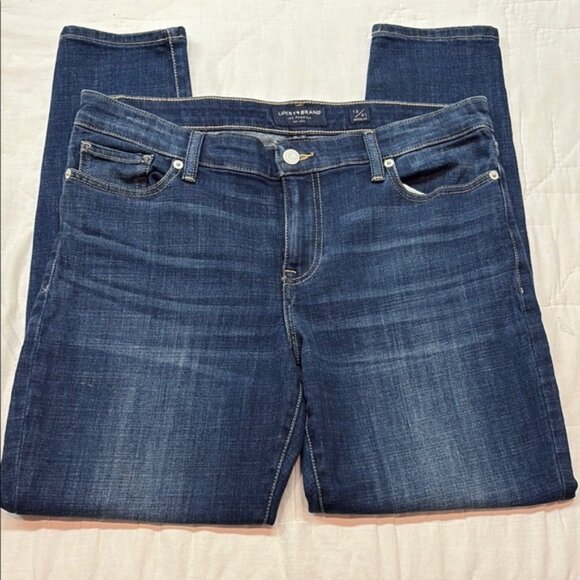 Lucky Brand Women's Low-rise Skinny Stella Jeans with Natural Distressed Look - Picture 1 of 15